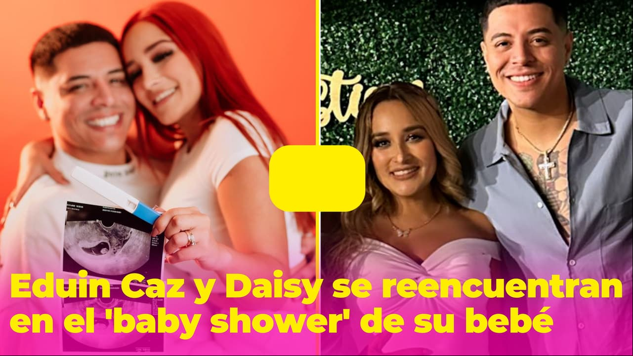 Eduin Caz y Daisy Anahy juntos de nuevo: se reunieron para celebrar el 'baby shower' de su bebé