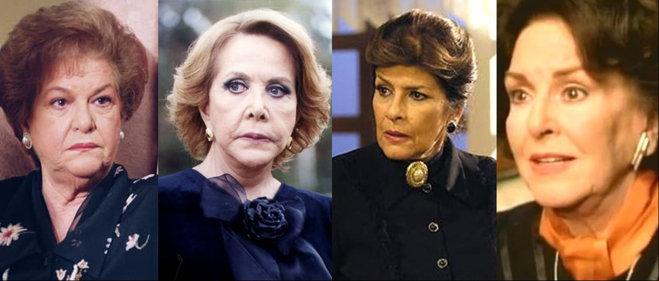 ¡Las abuelas más desalmadas de las telenovelas!