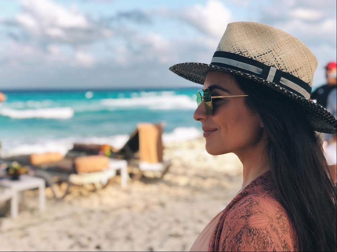 Ana Brenda fue de las actrices que posteó lo que sucedía en las grabaciones.