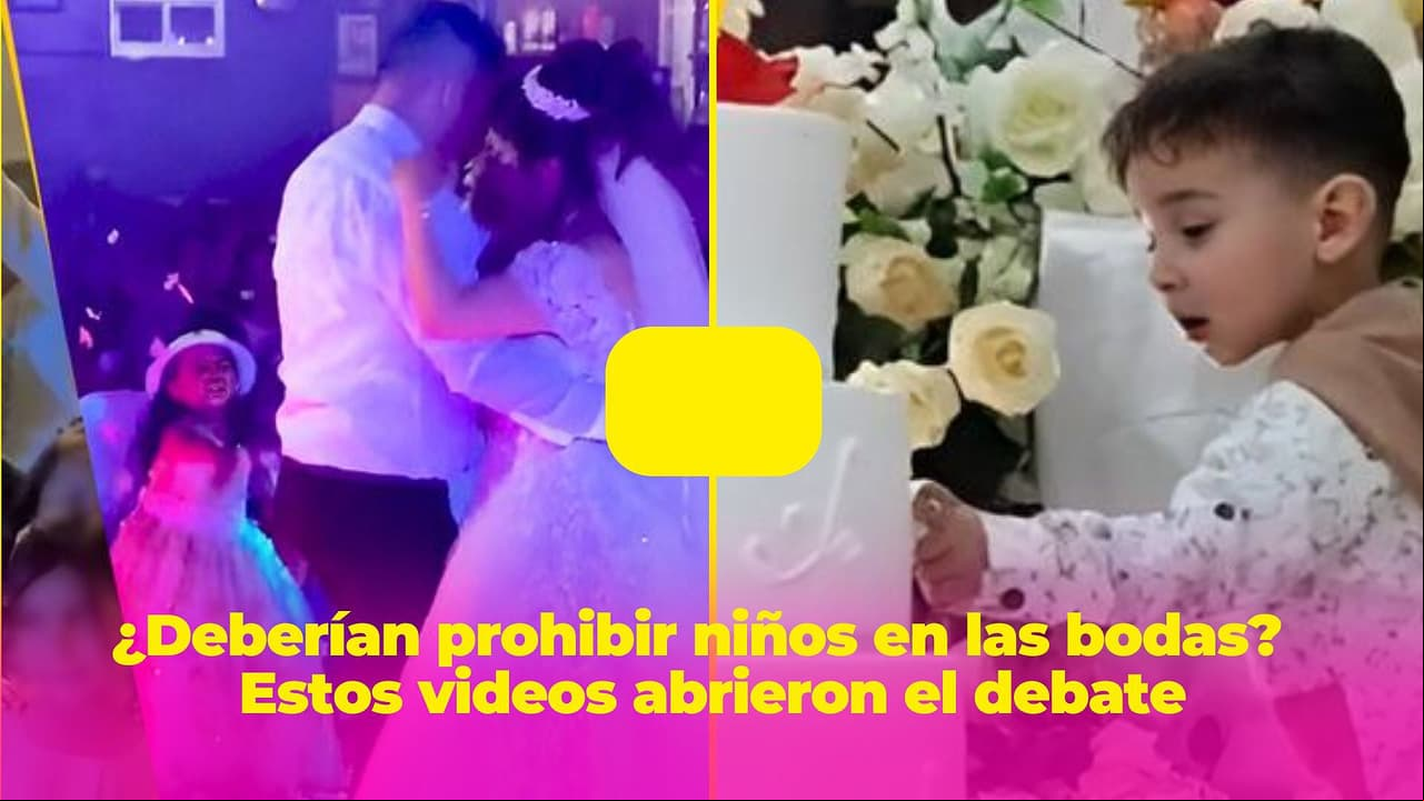 Niño es aplastado en plena boda por atravesarse y desata debate en redes: “¿Bodas sin niños?”