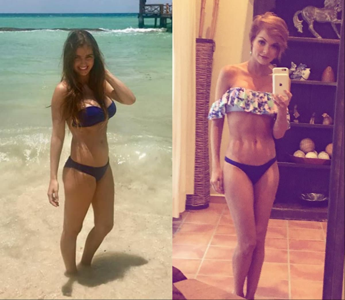 Mariluz lleva un régimen alimenticio balanceado y bajo en grasas, que le permiten lucir como toda una diosa.