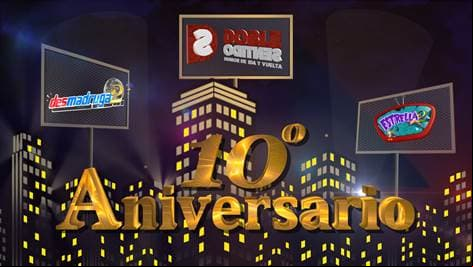 ESTE MARTES: ¡Sigue el Facebook Live del Décimo aniversario de Doble sentido!