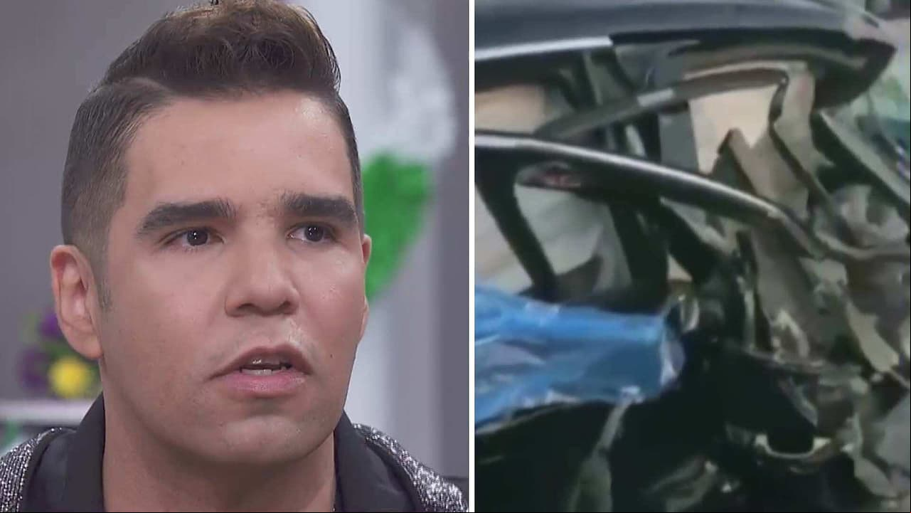Entre lágrimas, Emir Pabón recuerda cómo su vida y la de su familia estuvo en peligro en trágico accidente