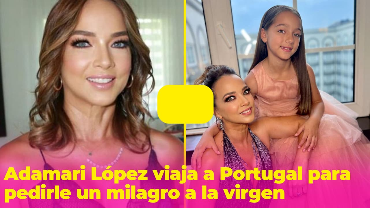 Adamari López conmueve al pedirle este milagro a la virgen: "Hay una situación en la familia delicada"