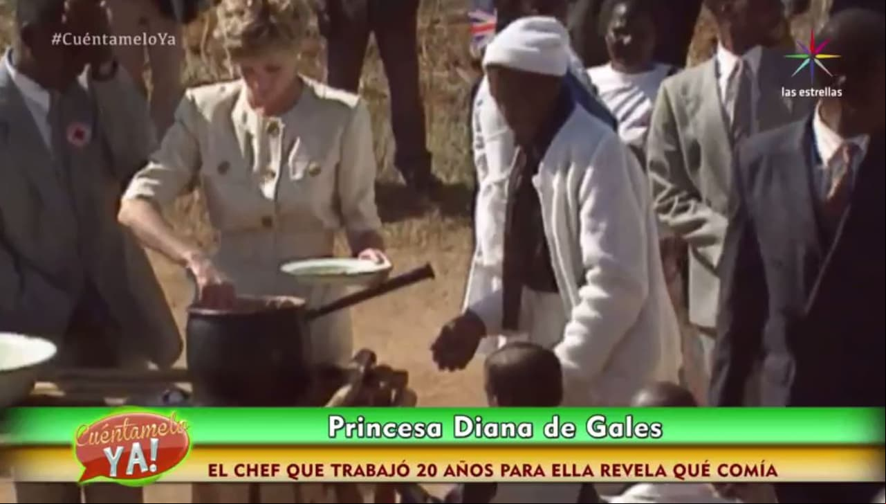 ¡Entérate de lo que comía la princesa Diana!