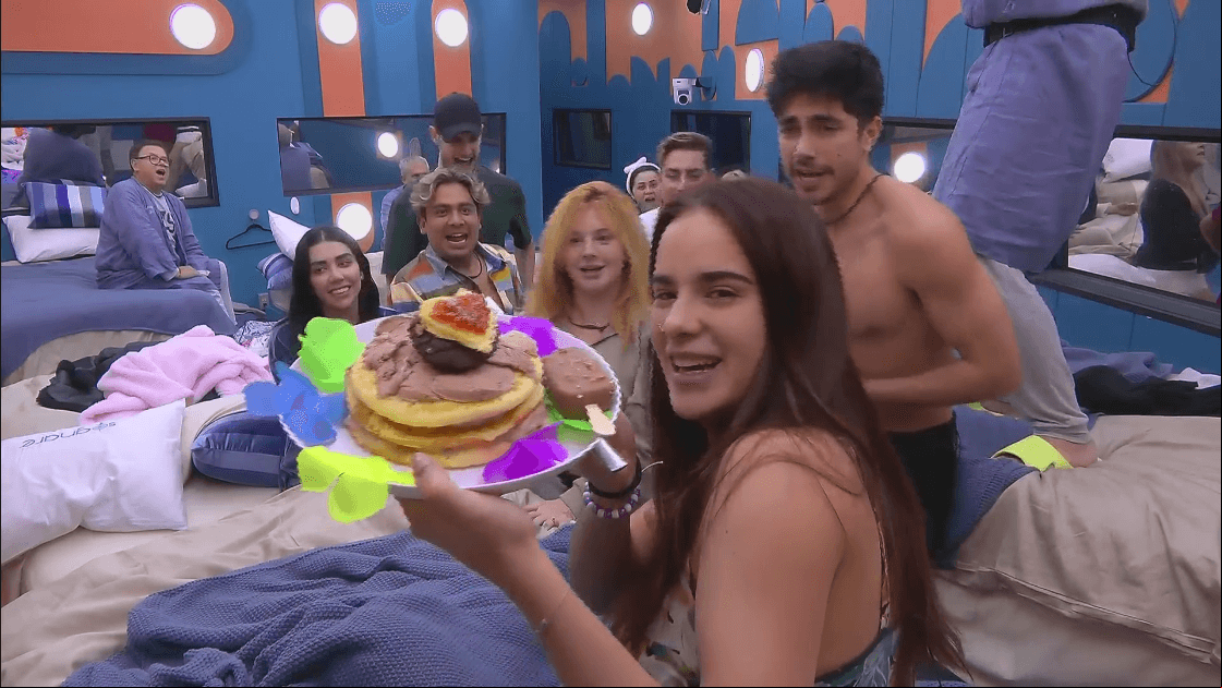 El pastel de cumpleaños de Gala Montes en 'La Casa de los Famosos México'