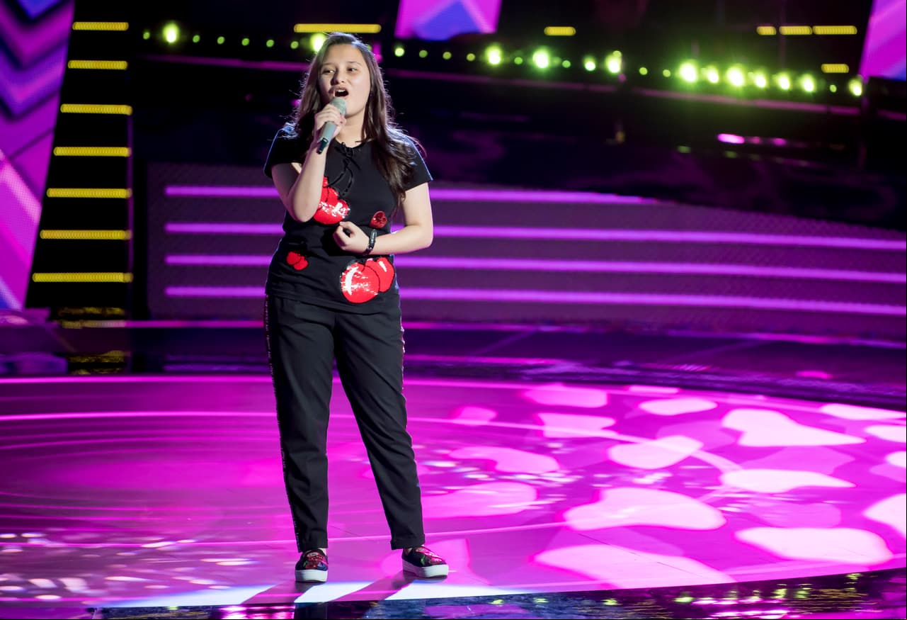 Andrea Sofía Ríos escogió a Lucero como coach para ser su guía en la competencia de La Voz Kids.
