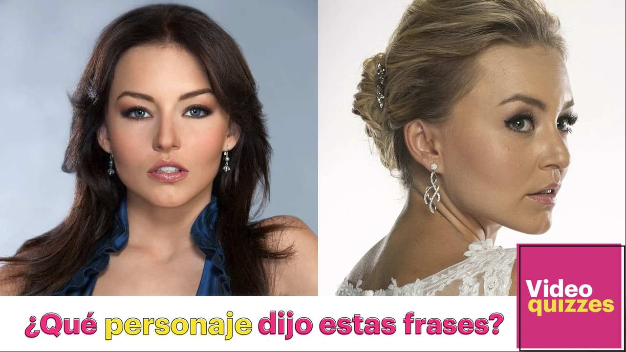 ¿Qué personaje de Angelique Boyer dijo estas frases?