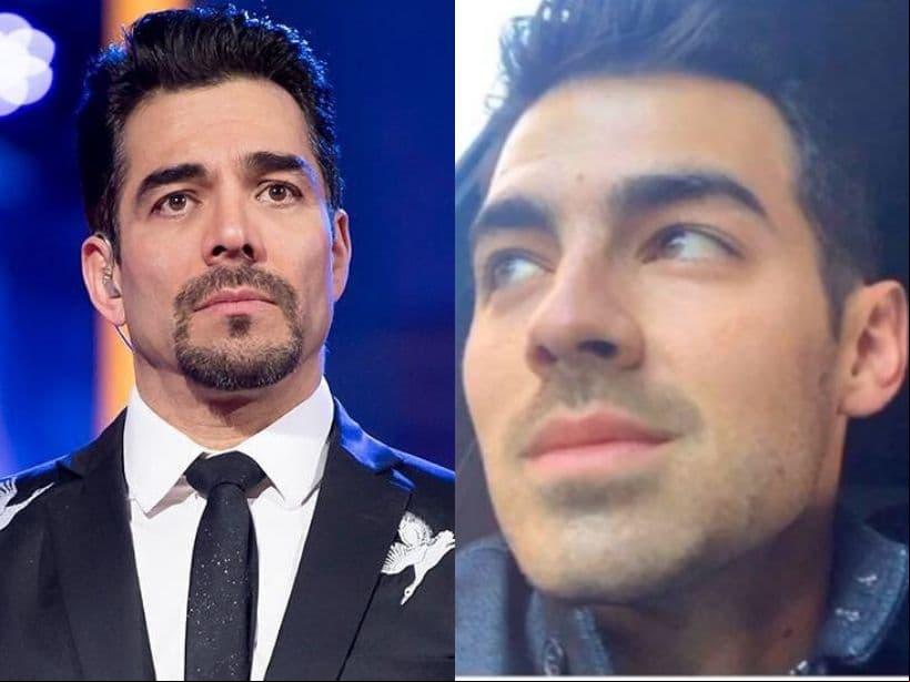 A mediados de octubre, Omar Chaparro presumió el parecido que tiene con el cantante Joe Jonas. Incluso, confesó que ni su mamá logra identificar una foto suya. “Ya me está preocupando que hasta mi madre me confunde”, escribió en Instagram el comediante al pie de un video donde aparece el integrante de los Jonas Brothers.