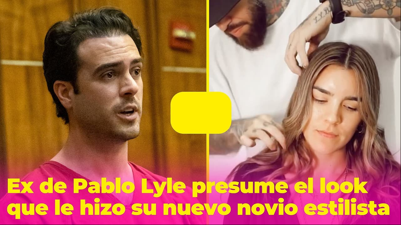 Ex de Pablo Lyle presume el look que le hizo su nuevo novio estilista: así luce ahora