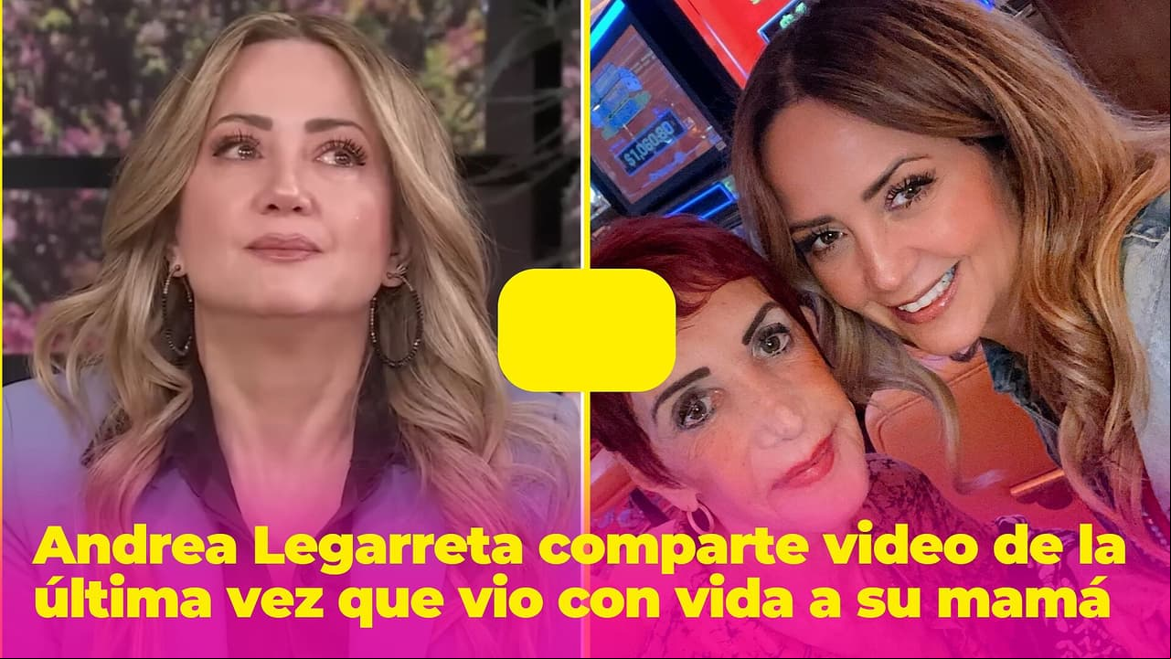 Andrea Legarreta está de luto y se despide con una promesa: "Nos volveremos a encontrar"