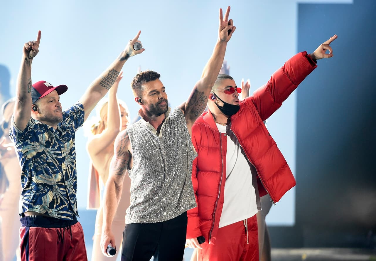 Ricky Martin estrena colaboración con Bad Bunny y Residente en los Latin Grammy
