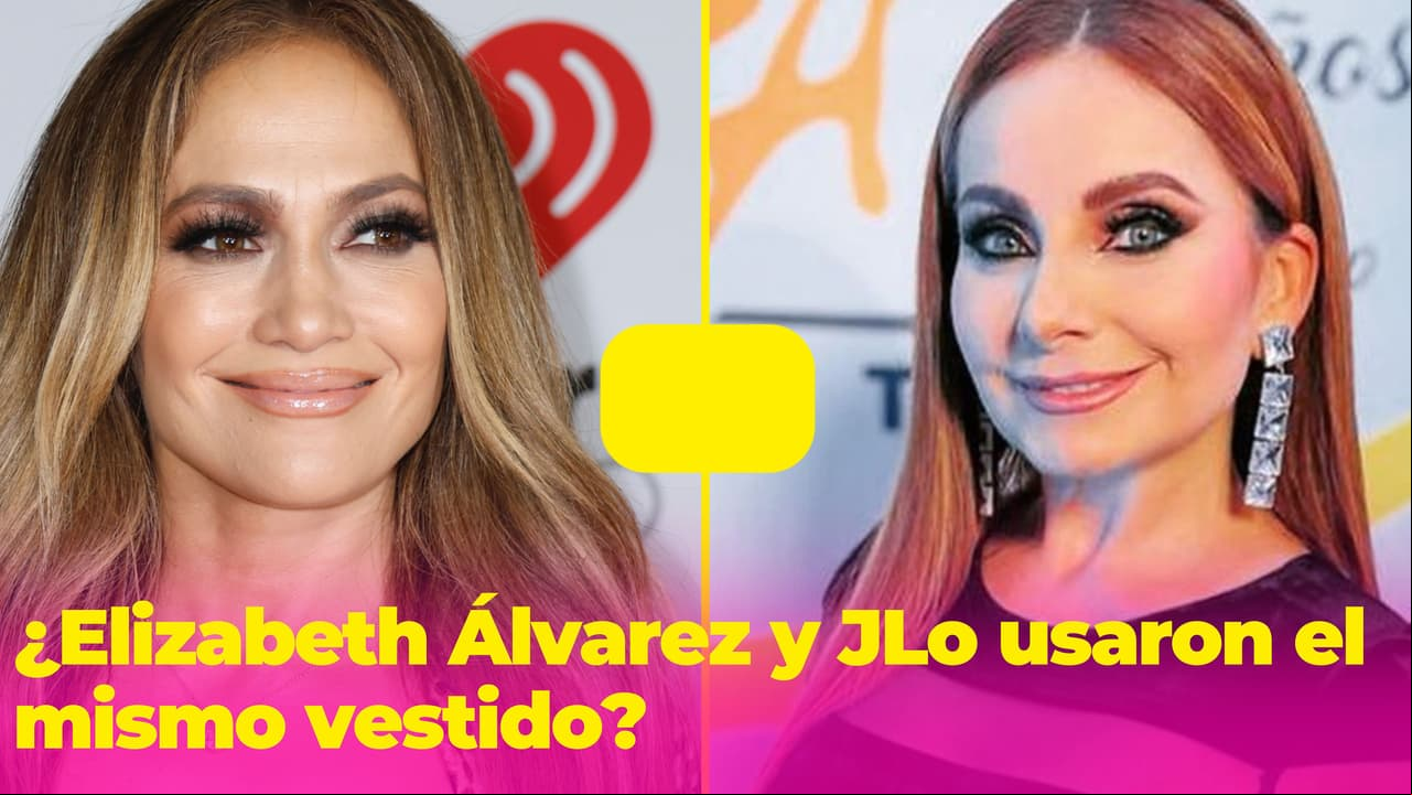 Elizabeth Álvarez usó un vestido como el de JLo y derrochó sensualidad con el tremendo escote