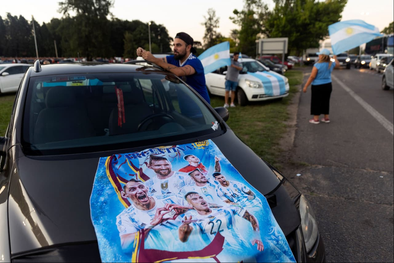 La selección de Argentina tuvo que llegar casi 7 horas antes al estadio para el duelo de homenaje ante Panamá.