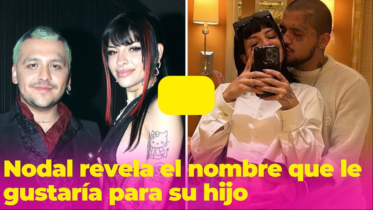 Christian Nodal revela el nombre que quiere para su hijo: está inspirado en una caricatura