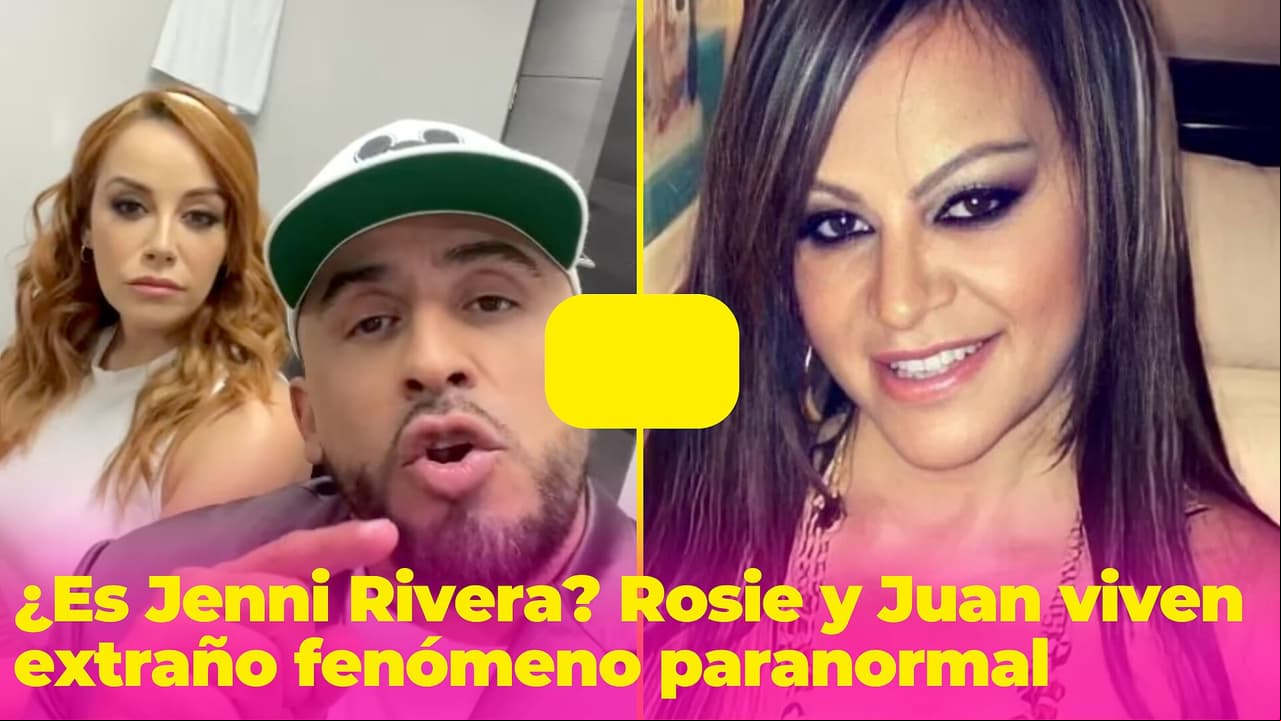¿Es Jenni Rivera? Rosie y Juan viven extraño fenómeno paranormal en plena entrevista
