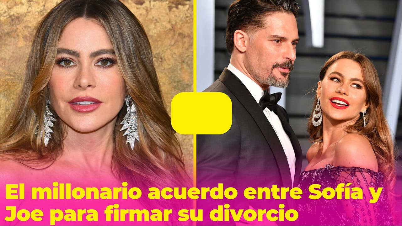 Sofía Vergara y Joe Manganiello por fin firmaron su divorcio: este fue el millonario acuerdo