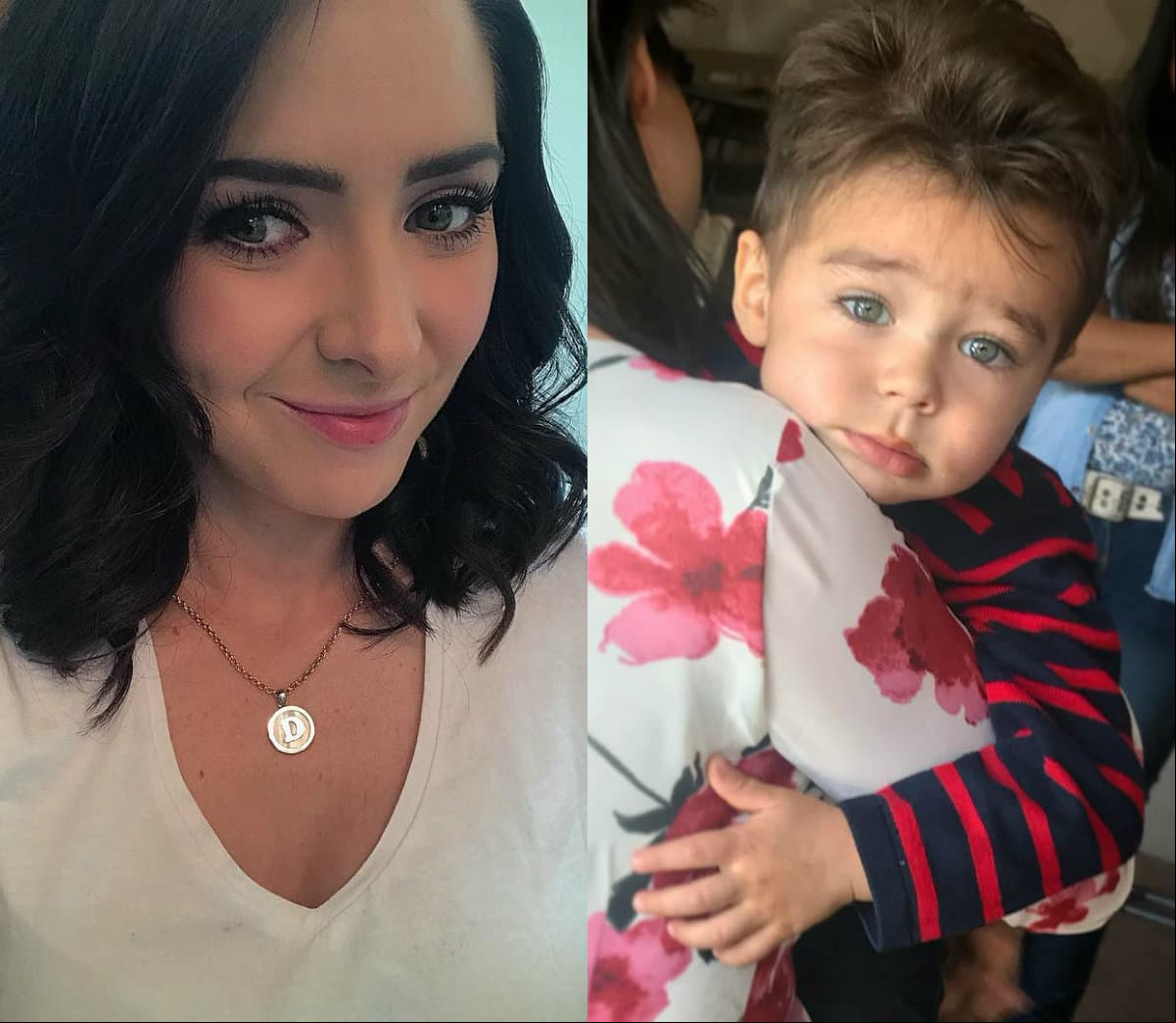 Ariadne Díaz comprueba con fotos que su hijo Diego... ¡Es su clon!
