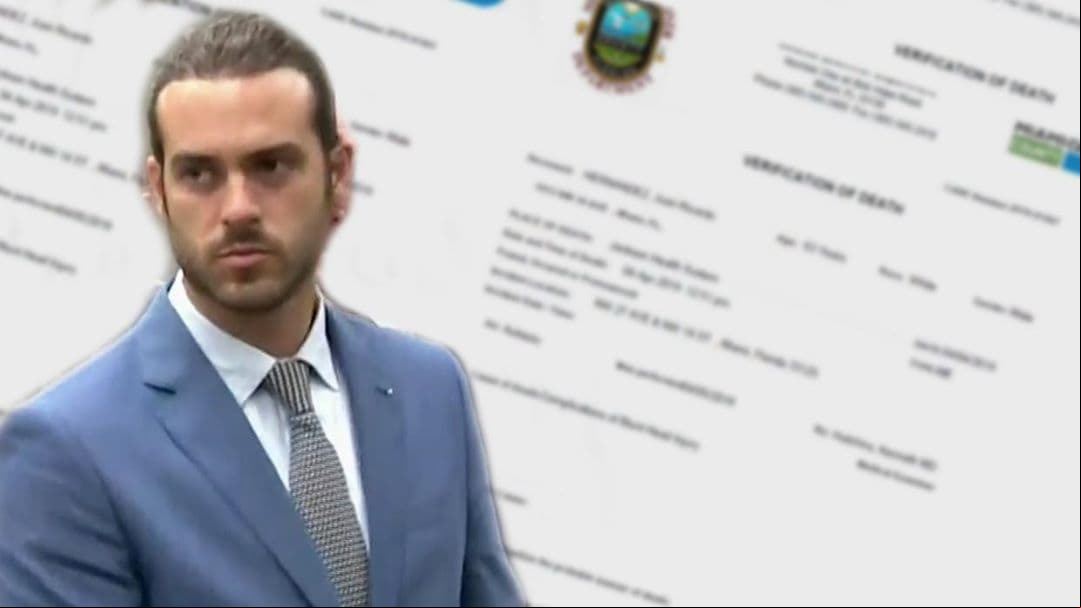 10 de abril: A través de un documento, el Departamento Forense del Condado de Miami-Dade informó que Juan Ricardo Hernández murió por complicaciones de una herida contundente en la cabeza. La información fue entregada por Darren Caprara, director del Departamento Forense, a Univision como una 'verificación de muerte' y no como un reporte completo de autopsia.