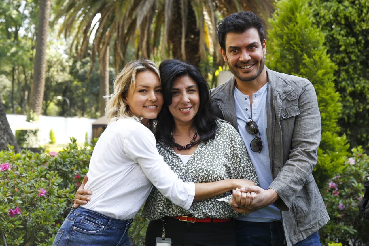 Angelique Boyer y Andrés Palacios arrancan grabaciones de 'Imperio de Mentiras'