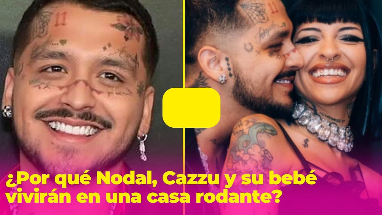 Nodal y Cazzu vivirán con su bebé en una casa rodante, ¿por qué dejarán su hogar lleno de lujos?