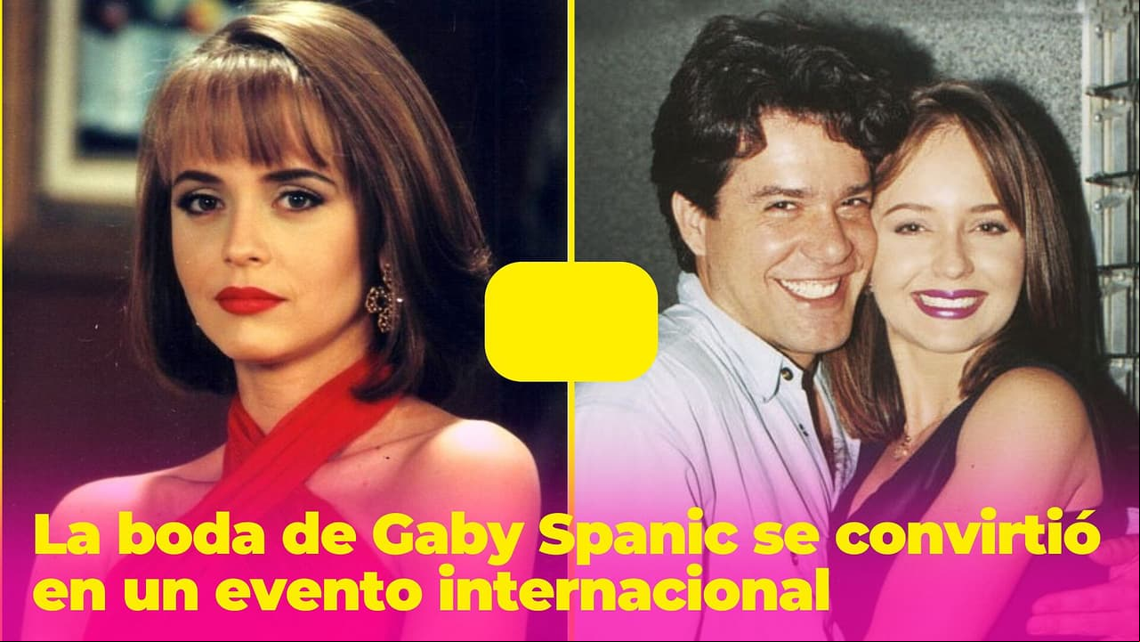 Gaby Spanic tuvo el romance más bello fuera de la pantalla: su boda fue un evento internacional