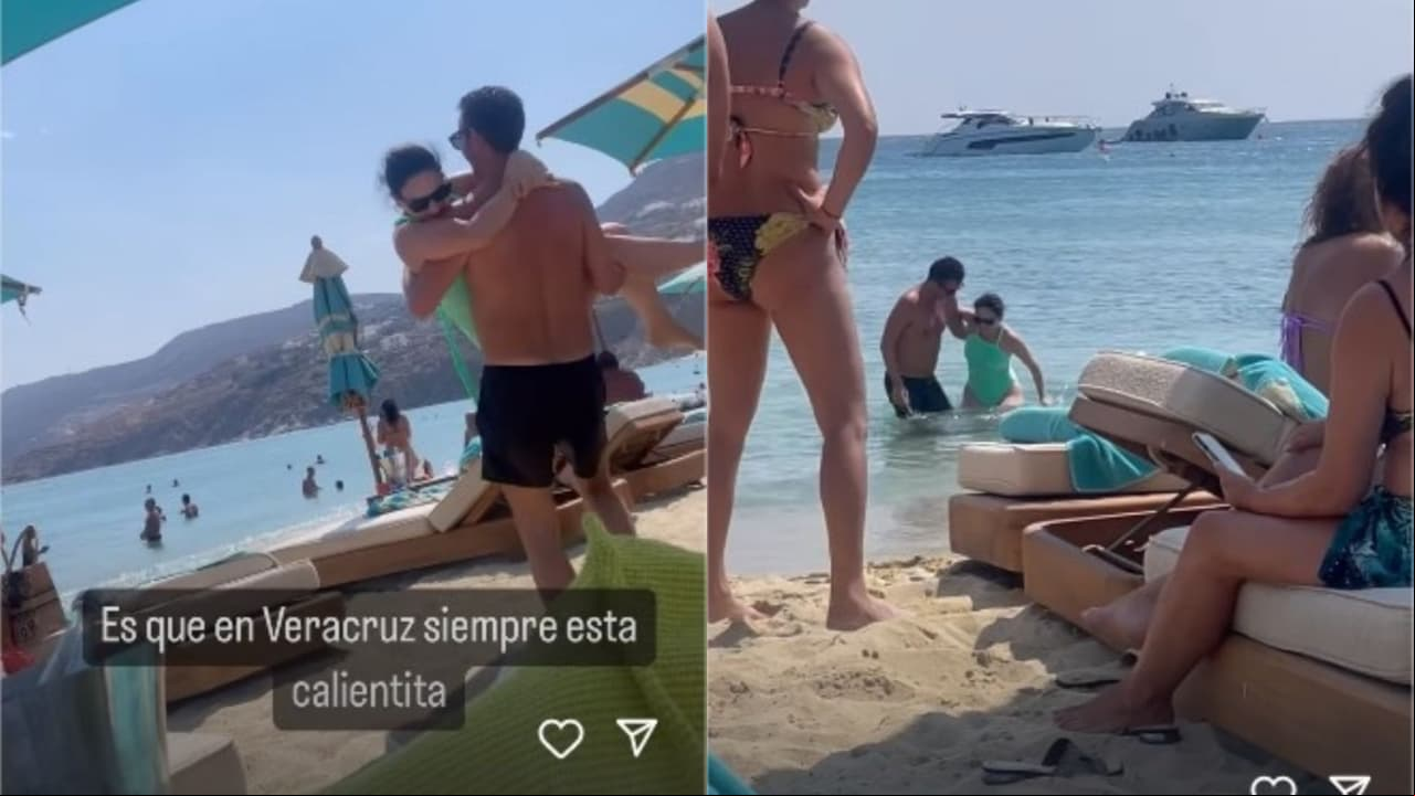 Ana de la Reguera y misterioso galán tras rumores de truene con Poncho Herrera.