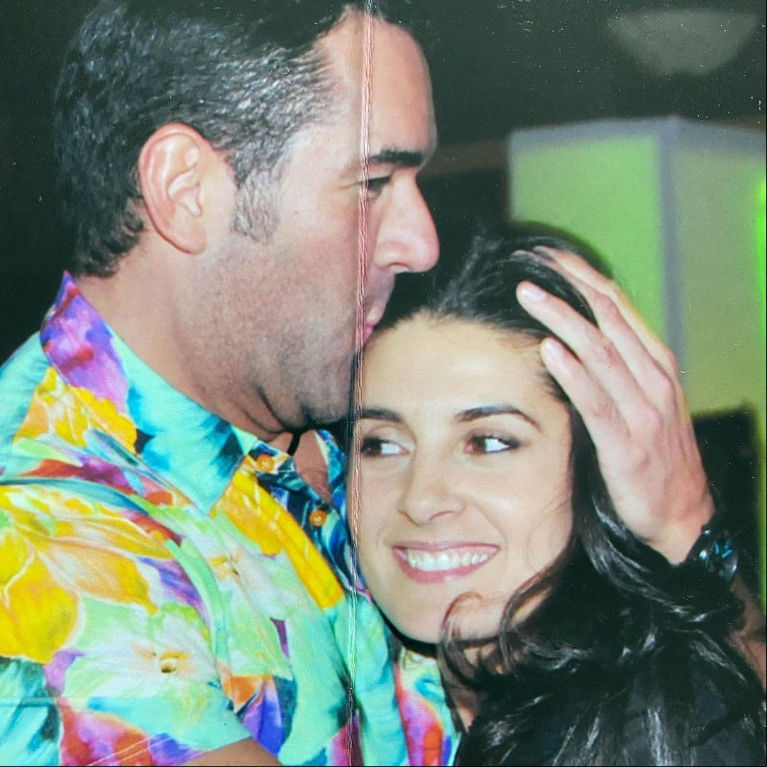 “¡¡¡Así es mi mejor estado!!! En tus brazos amor, feliz San Valentín, te quiero para siempre!! @eduardosantamarinamx mi gran amor!!”, confesó en Instagram.