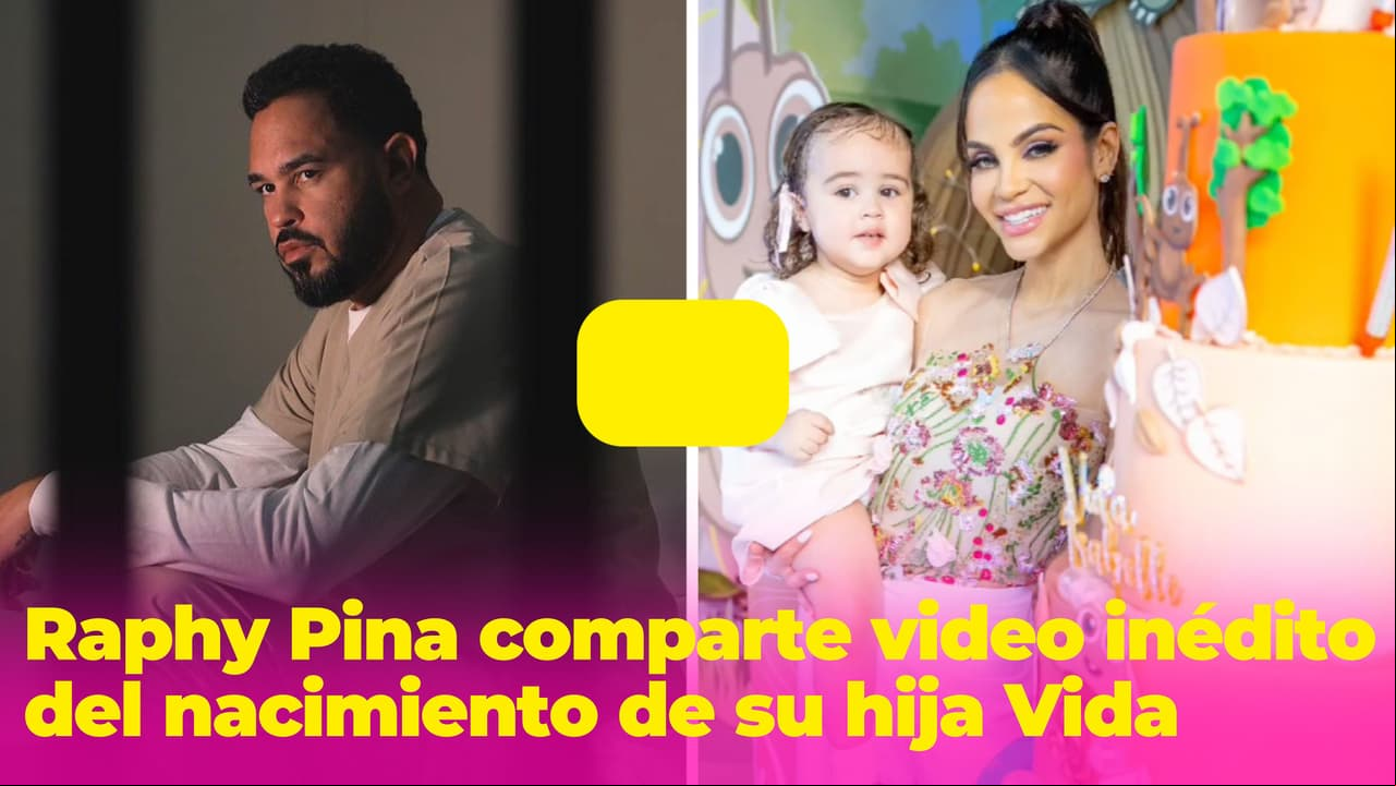 Raphy Pina comparte video inédito del día en que nació Vida y hace promesa para su próximo cumpleaños