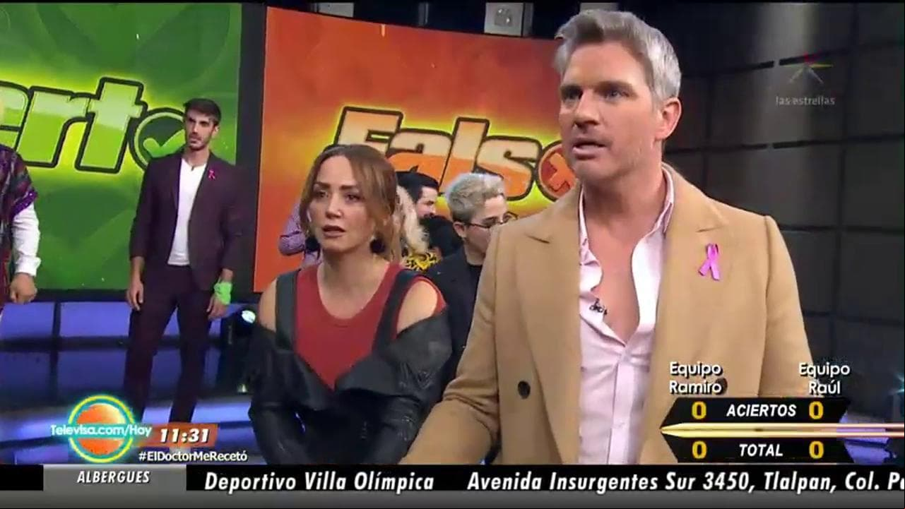 ¿Cierto o falso que Andrea y Ramiro fueron sancionados?