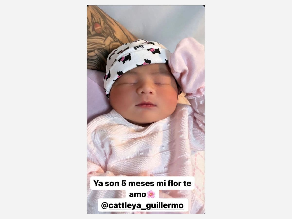 Yailin celebra los cinco meses de Cattleya