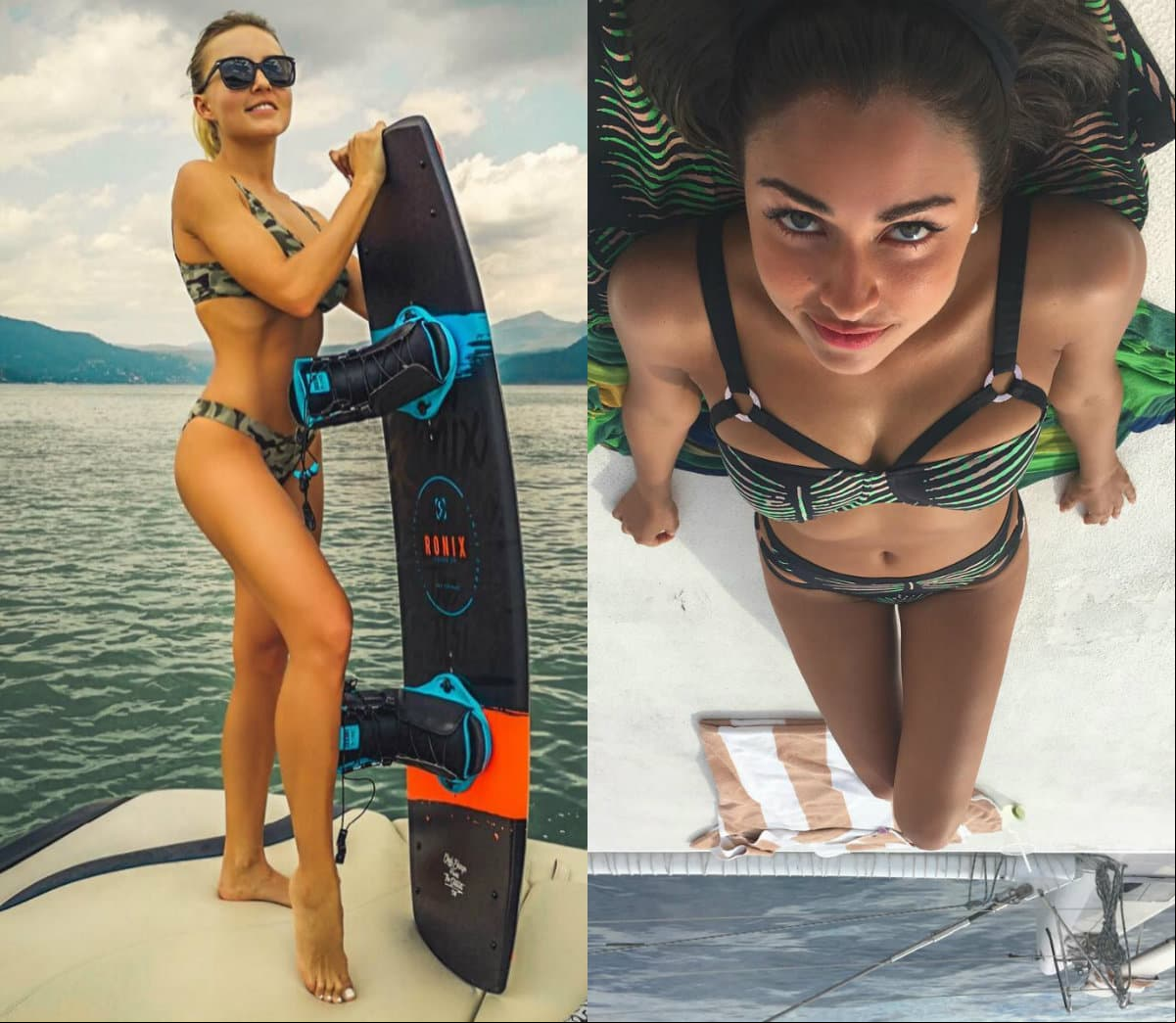 Las estrellas de televisión conservan su belleza y torneada figura gracias a su disciplina en el gimnasio y buena alimentación