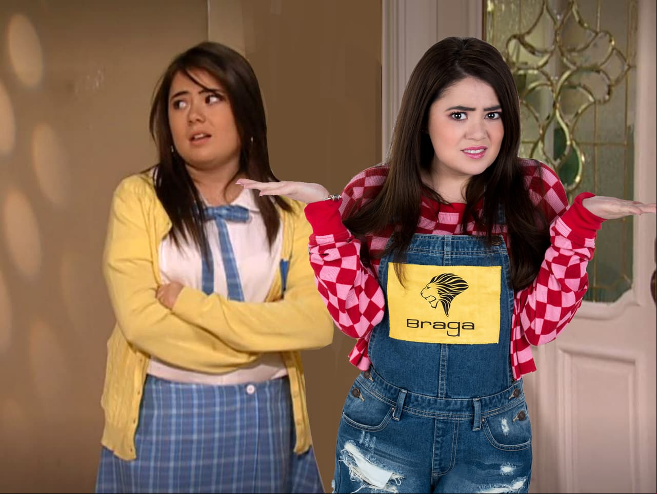 Así se veía Martina cuando estudiaba la prepa, hasta ahora que acaba de dar la noticia de su embarazo con el 'Rommy baby'. 
<br>
<br>A Martina la conocimos ya peleándose con su prima Nena y como una pésima estudiante de preparatoria, pero además siempre fue una fresa wanna be que quiere aparentar ser rica cuando no lo es. 
<br>
<br>En la segunda temporada tuvo que buscar empleo, por el desempleo de su papá y consiguió uno en el 'Cine Pez', pero renunció al conocer a su 'Rommy baby', su novio y 'sugar daddy' que está segura que la sacará de pobre. 
<br>
<br>En la cuarta temporada, Martina descubre que está embarazada y como su novio prometió hacerse cargo de "la bendición", ya hay incluso boda en puerta.