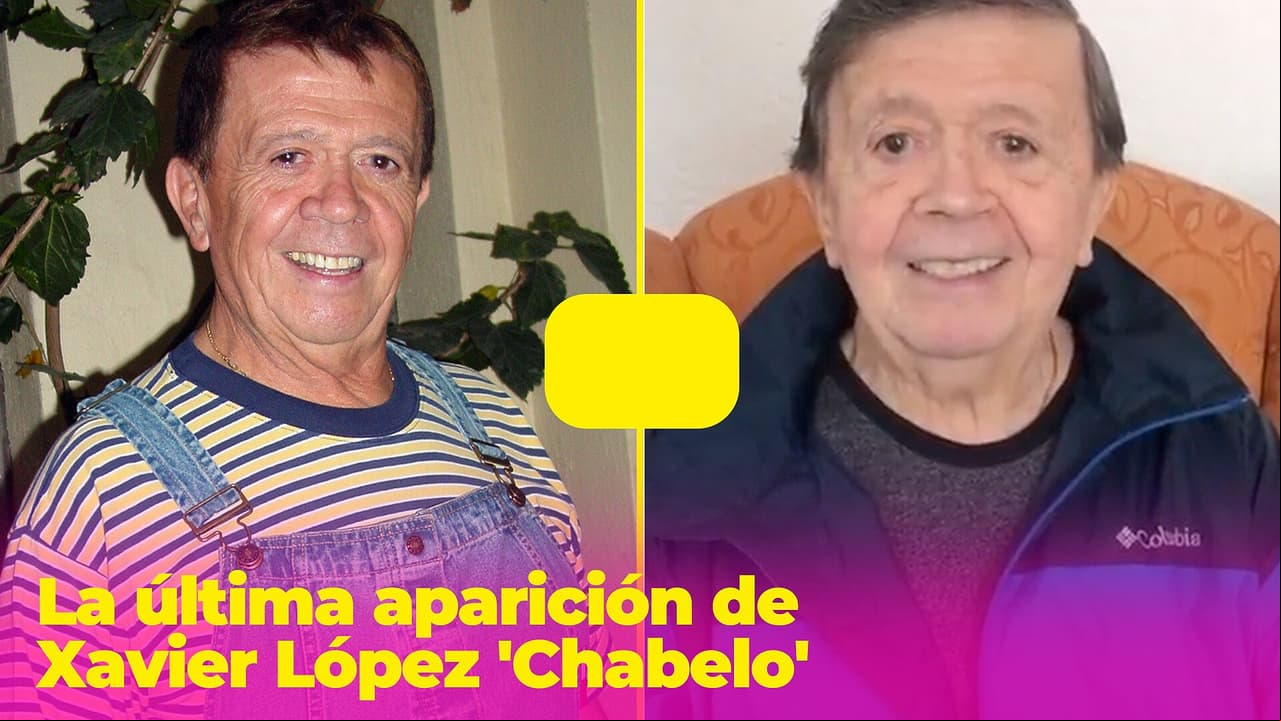 Así fue la última aparición pública de Xavier López 'Chabelo'