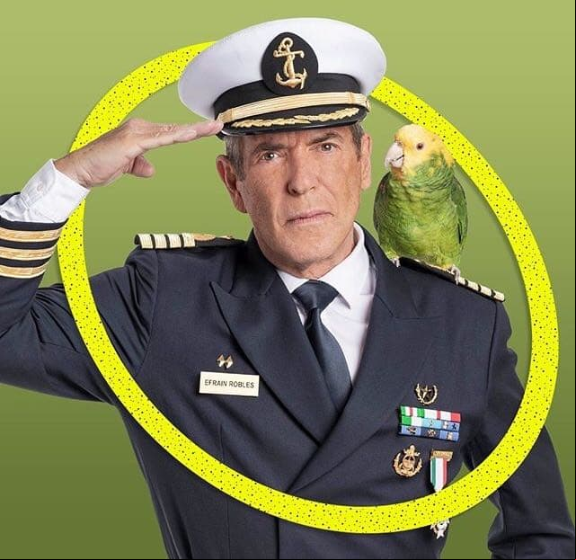 'Capitán Efraín Robles' es el personaje encarnado por el actor venezolano Carlos Mata, quien regresa a las telenovelas mexicanas tras un periodo de ausencia de más de 15 años.