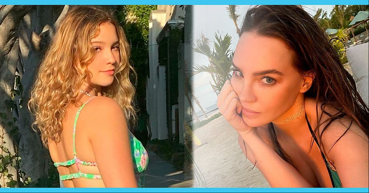 Belinda y Mía Rubín dan cátedra de estilo con modernos looks playeros