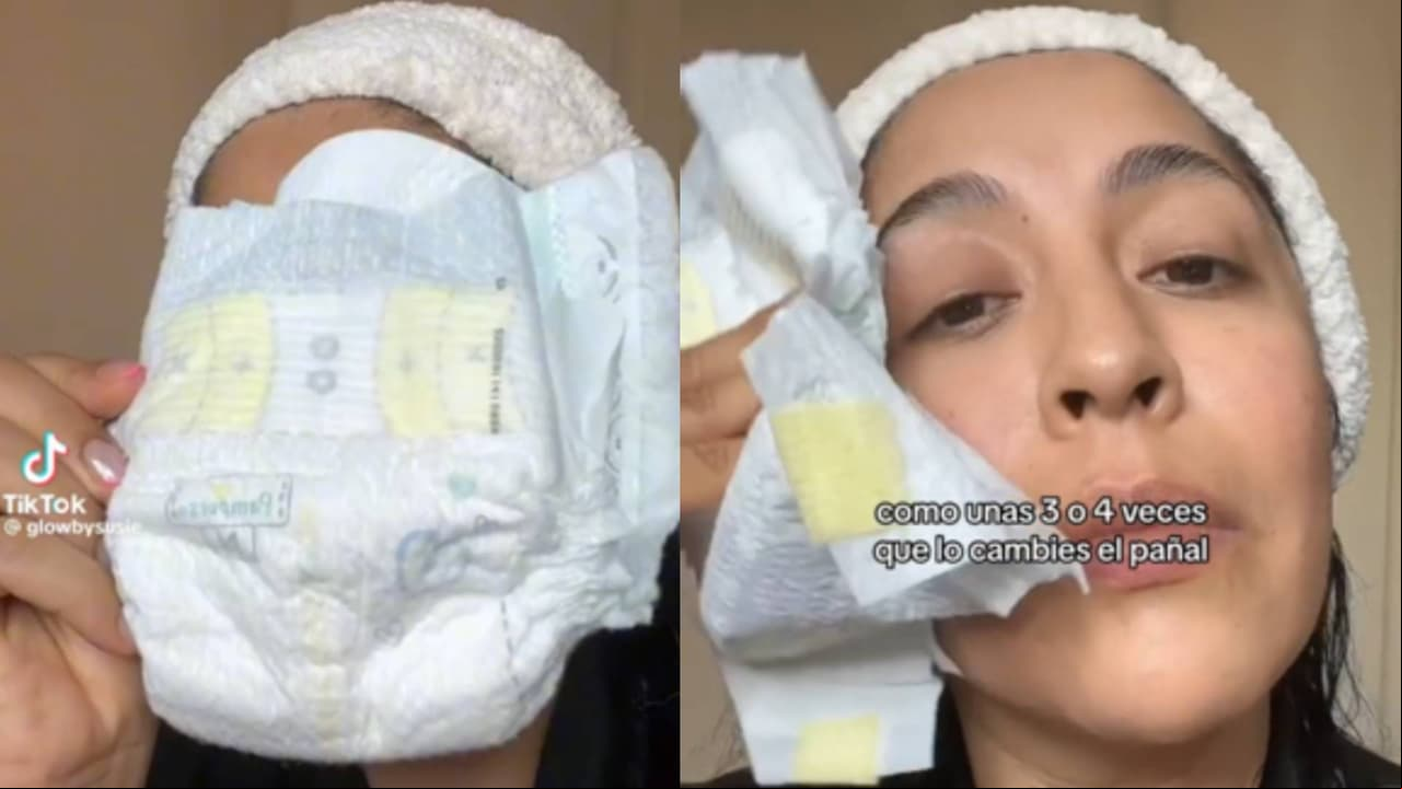 TikToker evita las manchas en la cara con especial rutina de 'skin care'.
