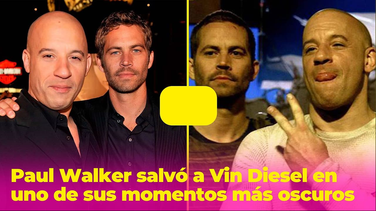 Paul Walker salvó a Vin Diesel en un oscuro momento: ni la muerte pudo romper su profundo lazo