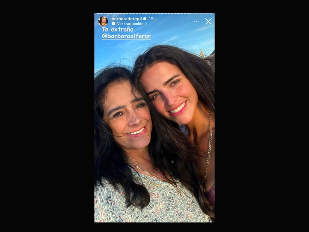 Bárabara de Regil y su mamá, Bárbara Alfaro