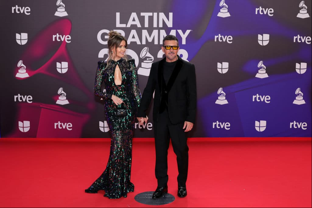 Antonio Banderas y Nicole Kimpel