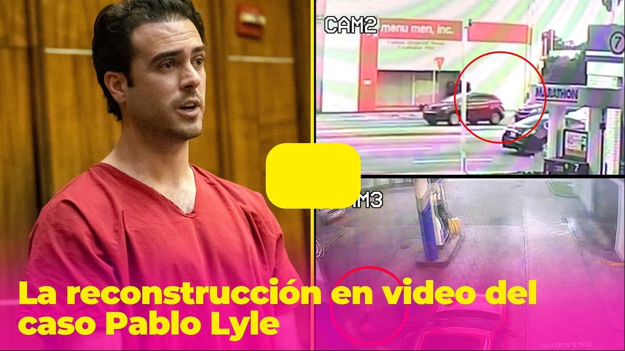 4 minutos, 3 cámaras sincronizadas y 2 conclusiones: la reconstrucción en video del caso Pablo Lyle