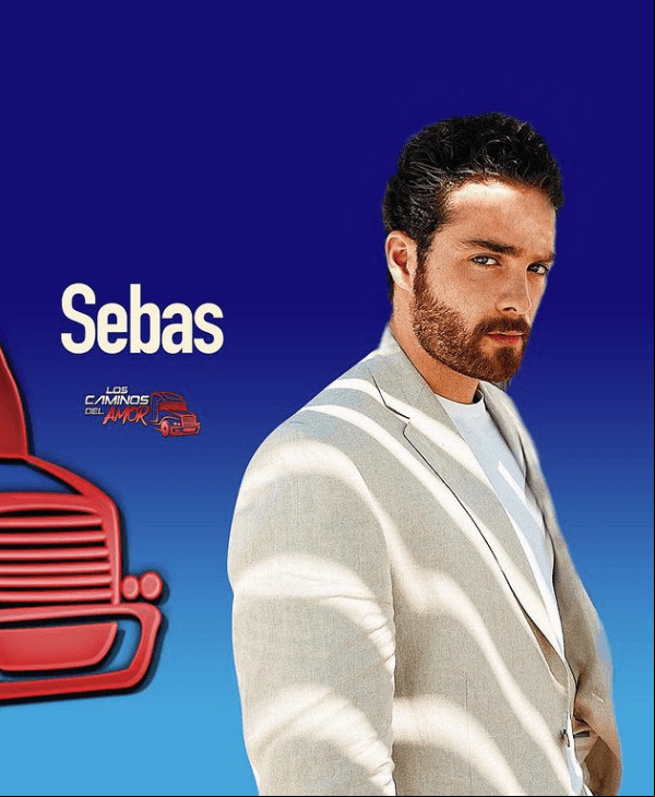 Carlos Said será 'Sebastián', un hombre que se dividirá entre el amor y la diversión.