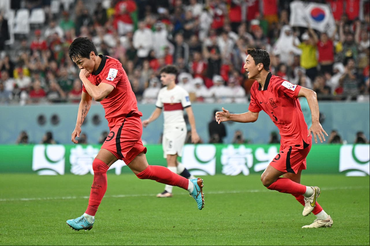 Corea del Sur logró un trinfo de último miuto que los metió a los Octavos de Final de la Copa del Mundo.