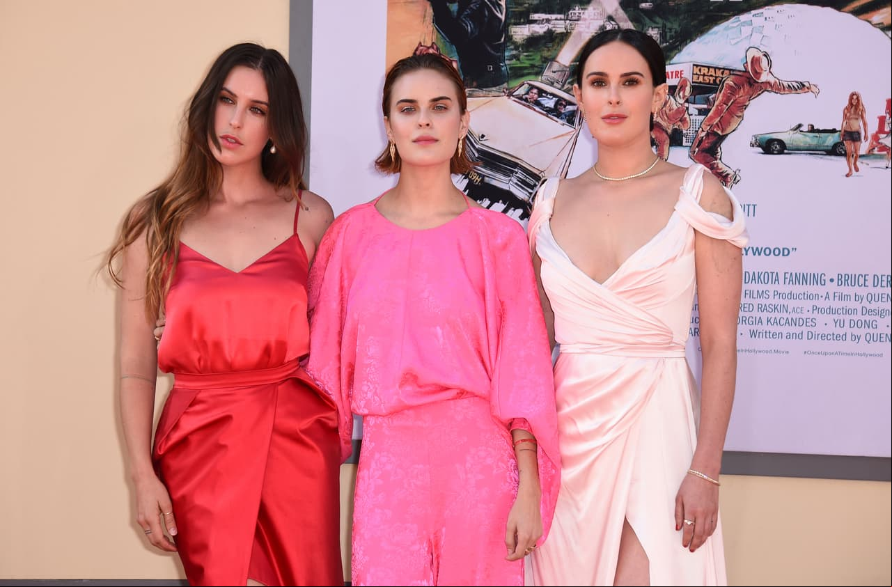 Larue, Tallulah y Rumer Willis.