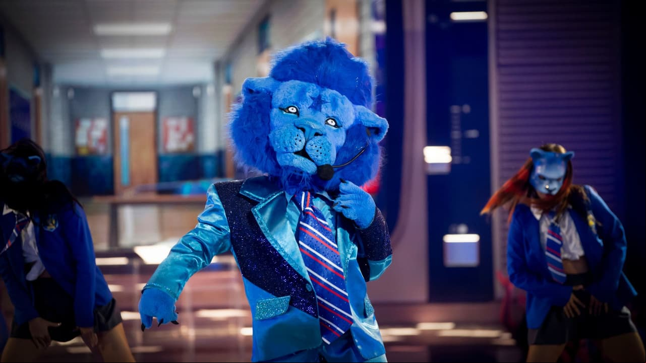 Azul en ¿Quién es la Máscara?