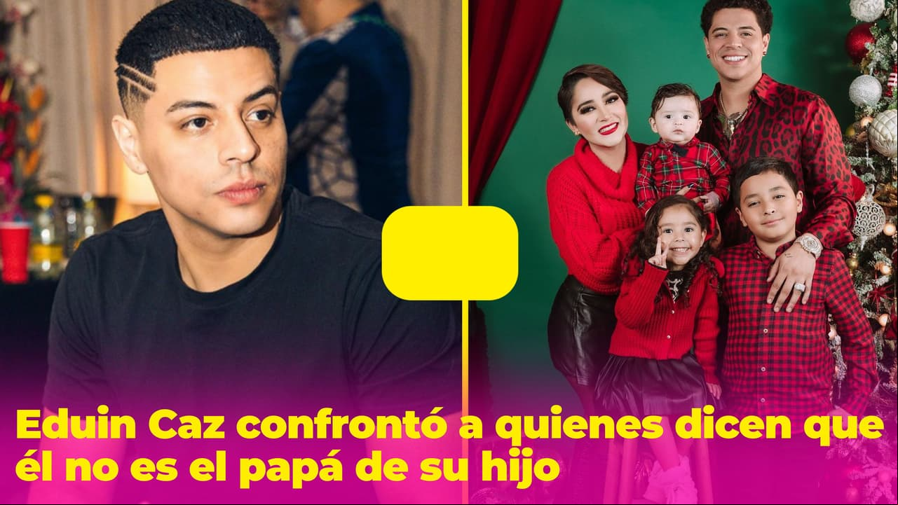 Eduin Caz confrontó a quienes dicen que él no es el papá de su hijo: su contundente mensaje