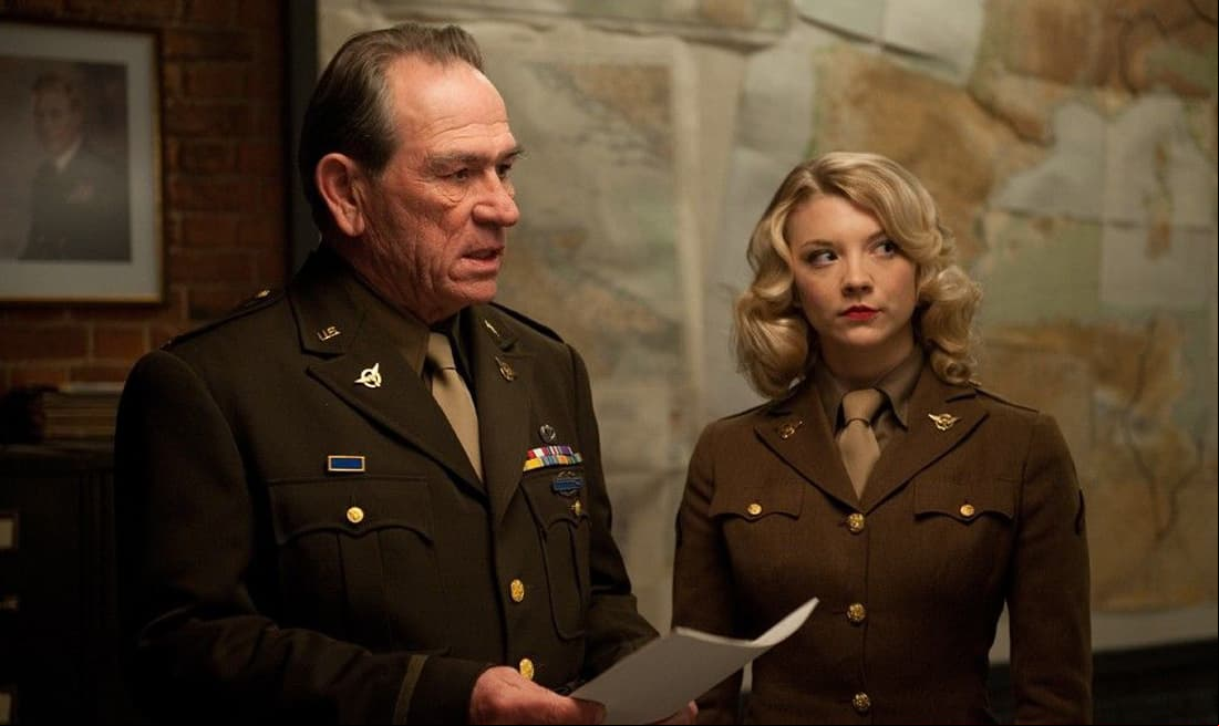 Tommy Lee Jones interpretó al ‘coronel Chester Phillips’ en ‘Capitán América: El Primer Vengador’ y es conocido por su mal humor (FOTO: Marvel Studios)