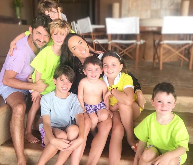 Inés Gómez Mont celebra el cumpleaños de sus trillizos en el extranjero