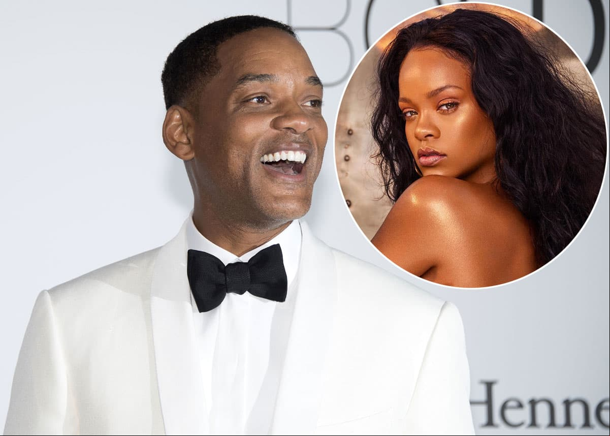 Will Smith confirma con meme que era igualito a Rihanna de niño