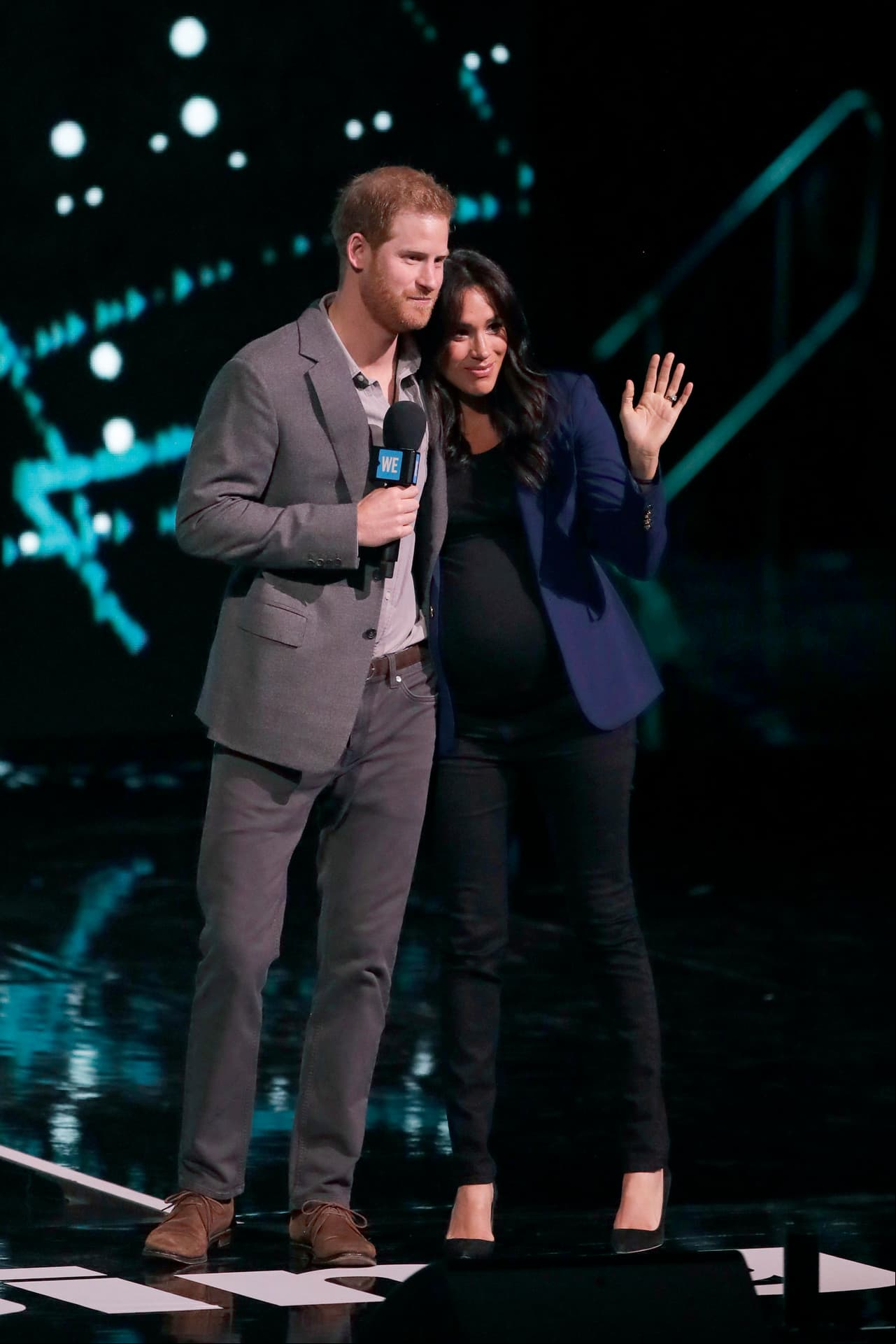 El 6 de marzo, Markle hizo una aparición sorpresa sobre el escenario en el que su esposo ofreció un discurso durante el WE Day, en Wembley;
